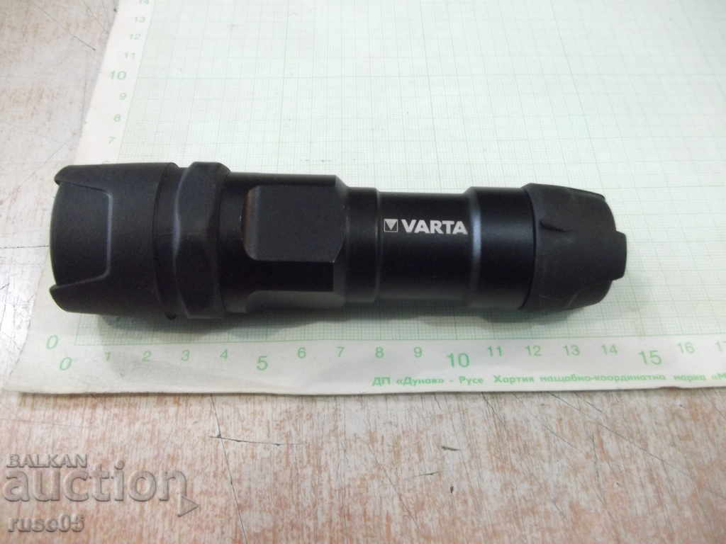 Lantern "VARTA - Indestructible F10 CREE LED with 3 AAA batteries" with price 25.00 BGN | € 12.78 Lantern "VARTA - Indestructible F10 CREE LED with 3 AAA batteries" with price 25.00 BGN | € 12.78
