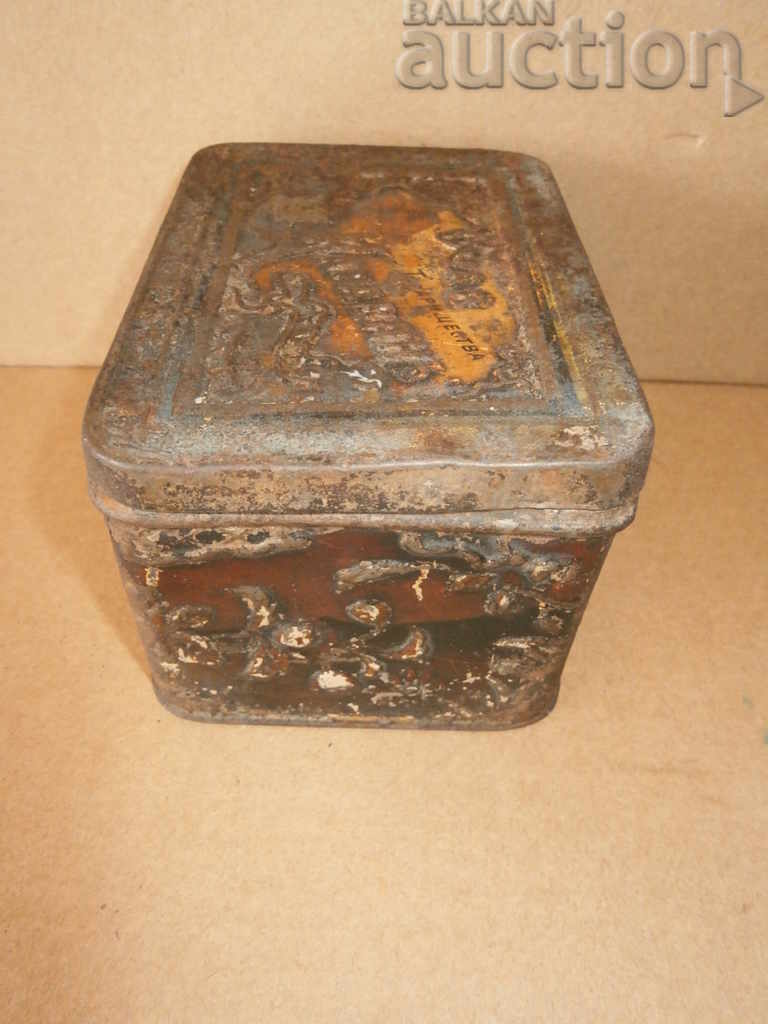 TEA CARAVAN metal box Kingdom of Bulgaria - 6 TEA CARAVAN metal box Kingdom of Bulgaria - 6
