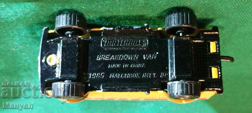 Delivery of Matchbox Breakdown van for sale Delivery of Matchbox Breakdown van for sale