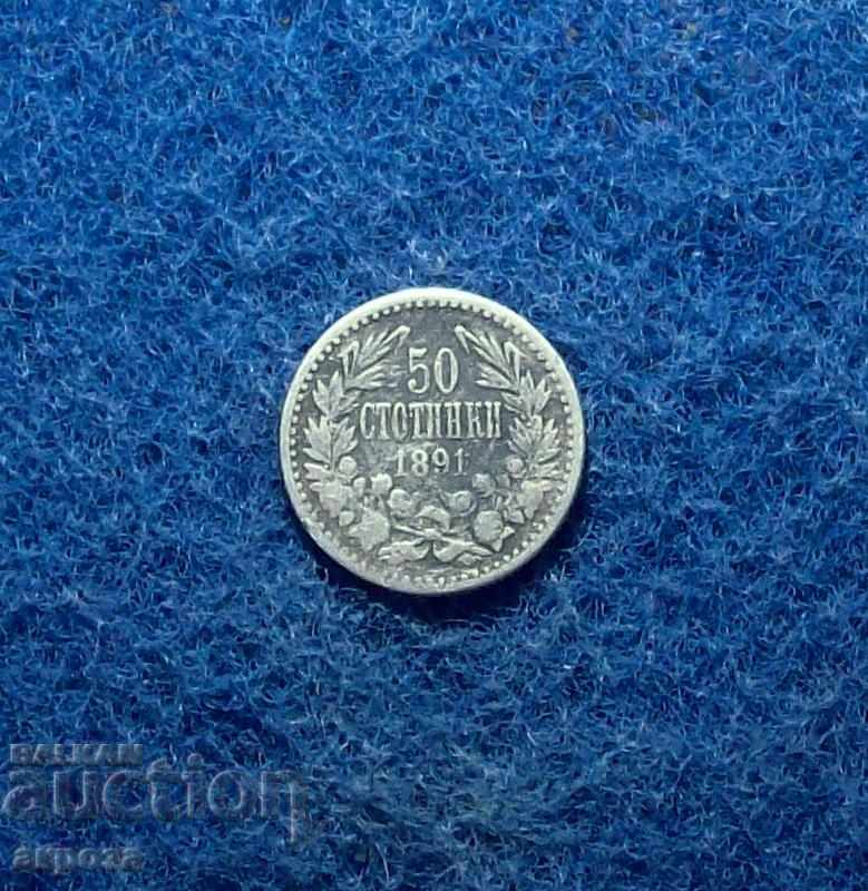 50 cenți 1891