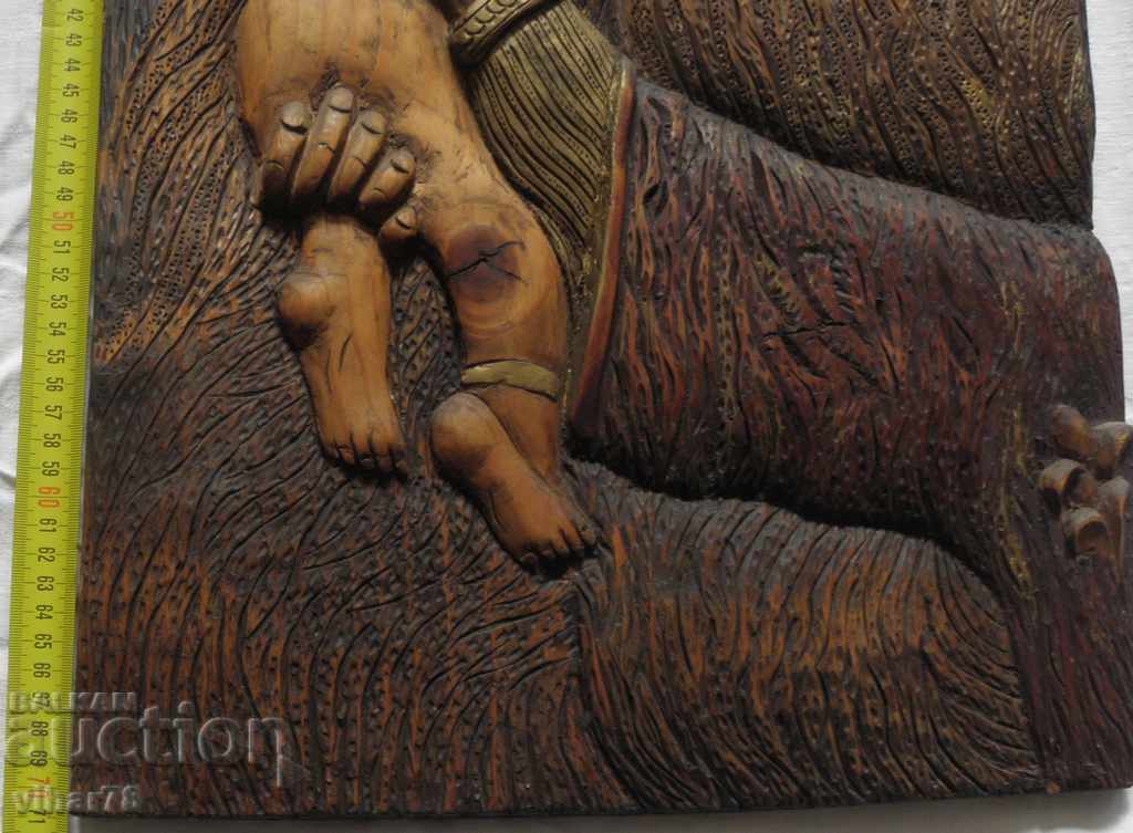 Delivery of PICTURE WOODCUTTING THE MADONNA WITH THE BABY Delivery of PICTURE WOODCUTTING THE MADONNA WITH THE BABY