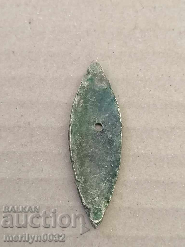 Part of a flintlock pistol, Tepejik bronze, ORIGINAL with price 149.00 BGN | € 76.18 Part of a flintlock pistol, Tepejik bronze, ORIGINAL with price 149.00 BGN | € 76.18