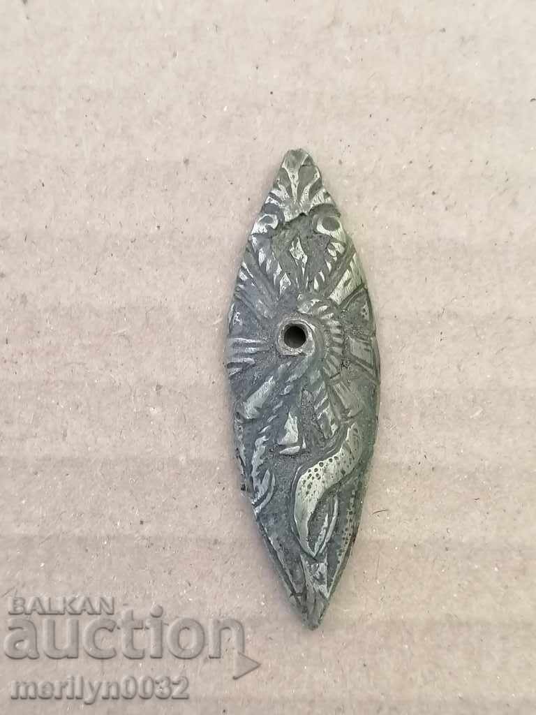 Auction Part of a flintlock pistol, Tepejik bronze, ORIGINAL Auction Part of a flintlock pistol, Tepejik bronze, ORIGINAL