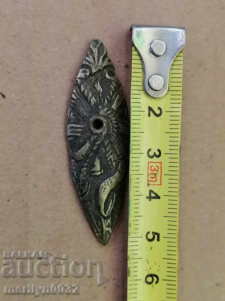 Delivery of Part of a flintlock pistol, Tepejik bronze, ORIGINAL Delivery of Part of a flintlock pistol, Tepejik bronze, ORIGINAL