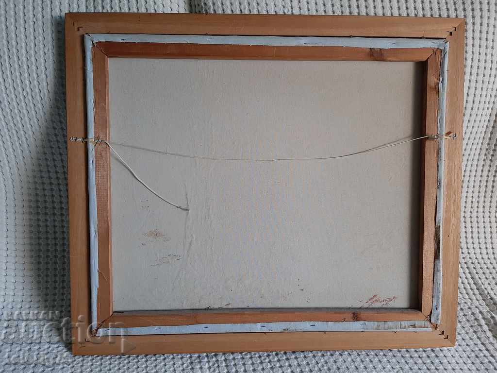 Pictură de Irene Kofieri-Pictură în ulei pe pânză cu cadru cu preț 200.00 BGN | € 102.26