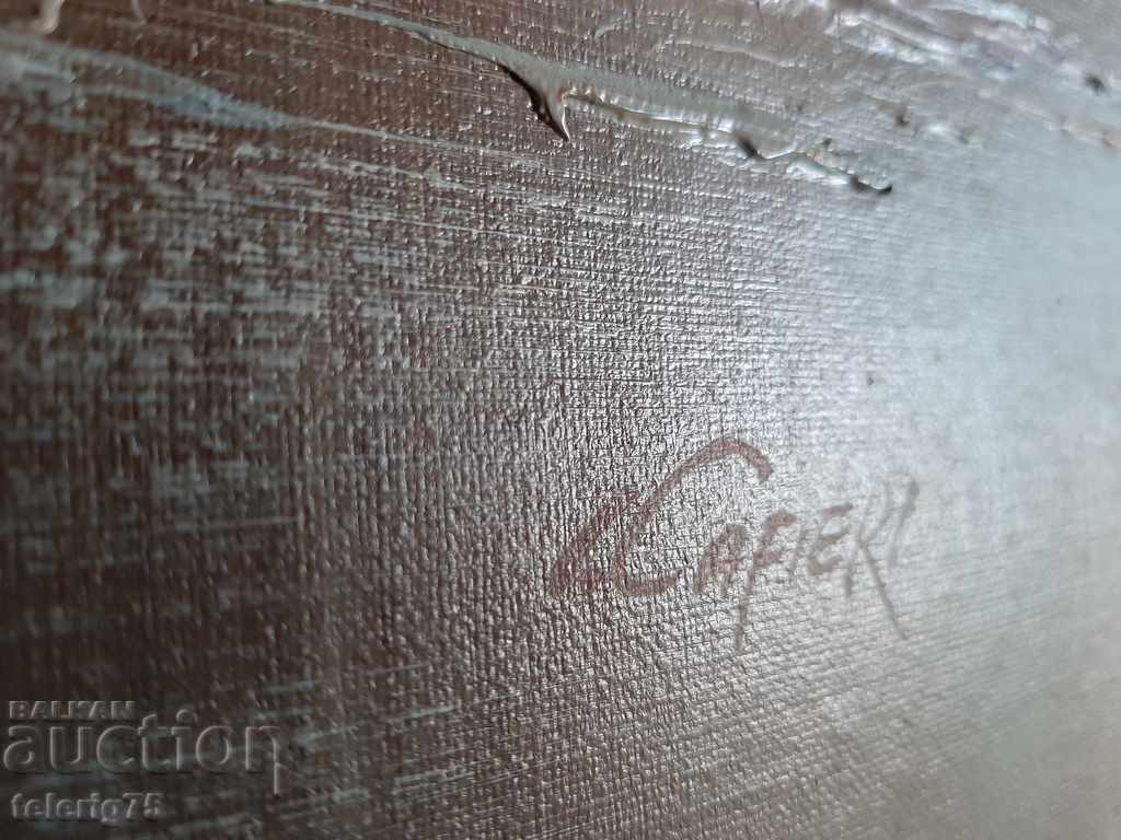 Licitație Pictură de Irene Kofieri-Pictură în ulei pe pânză cu cadru