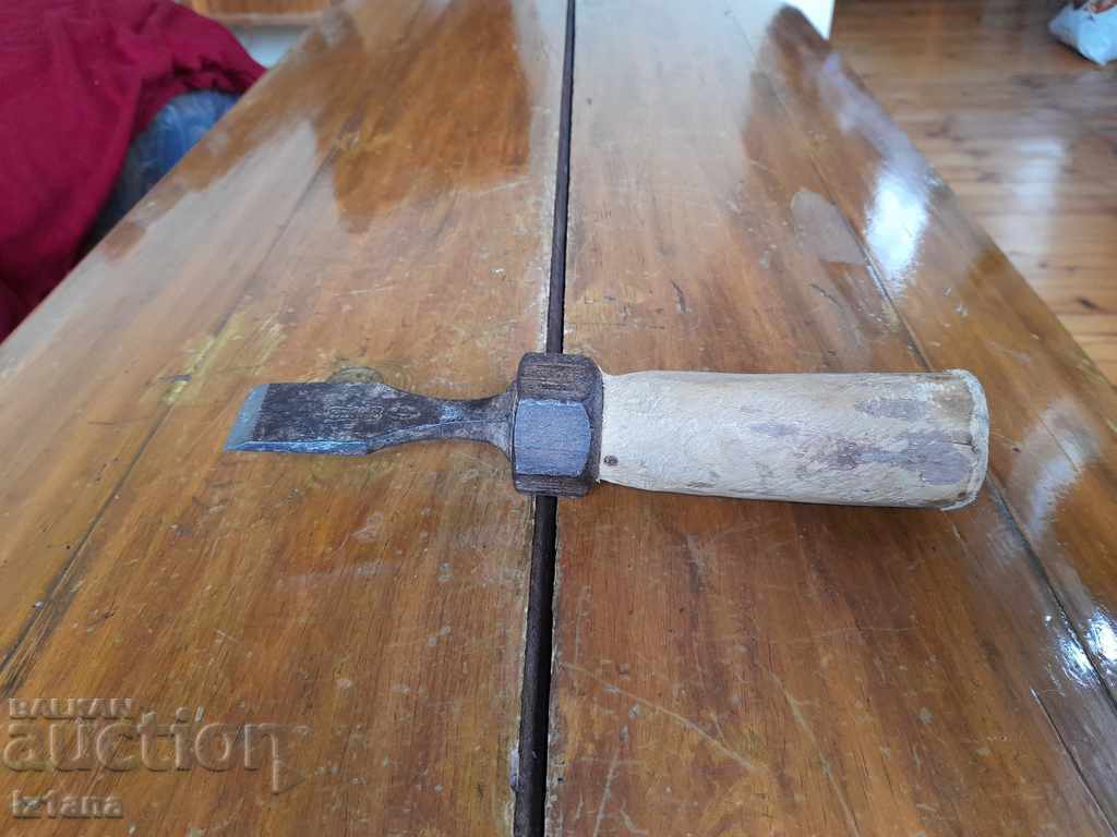 Old carving chisel