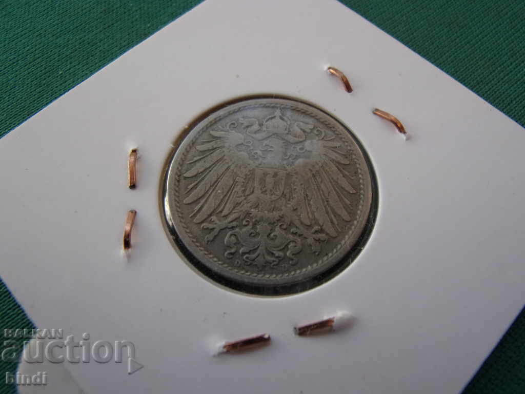 Germania Reich 10 Pfennig 1901 D Rare cu preț € 1.53 | 2.99 BGN