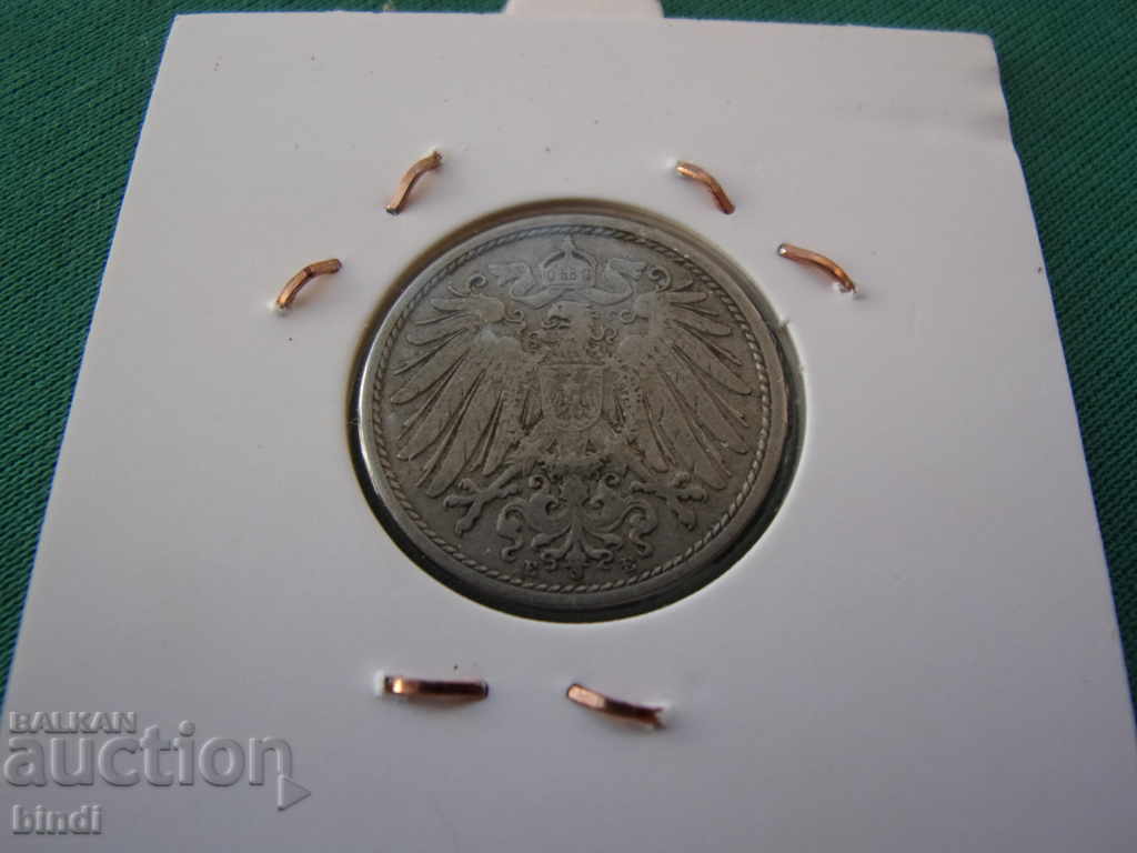 Germania Reich 10 Pfennig 1901 E Rare cu preț € 3.07 | 6.00 BGN Germania Reich 10 Pfennig 1901 E Rare cu preț € 3.07 | 6.00 BGN