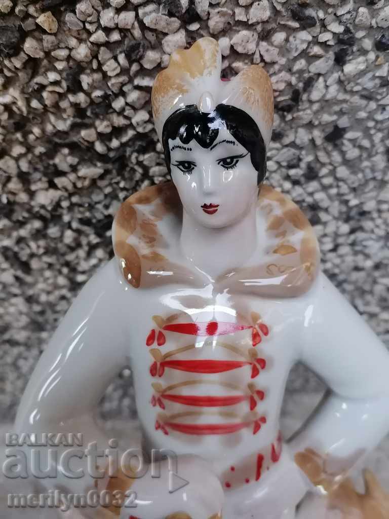 Porcelain figure, plastic, statuette, porcelain, USSR with price 265.00 BGN | € 135.49