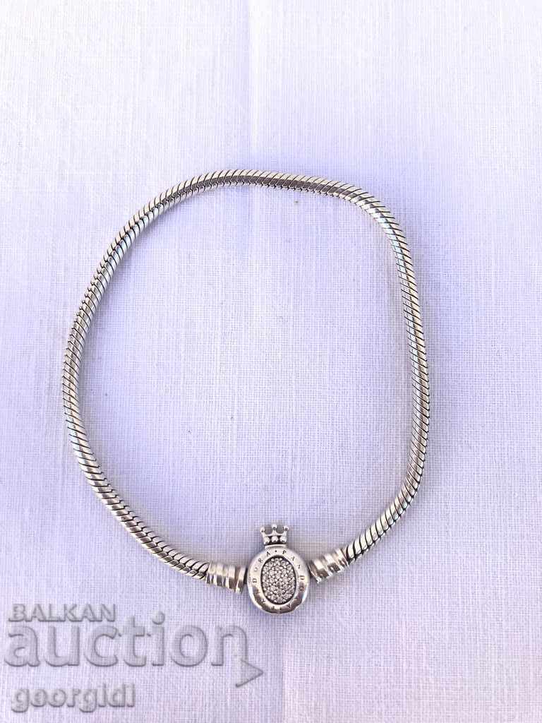 Pandora silver bracelet. №1045