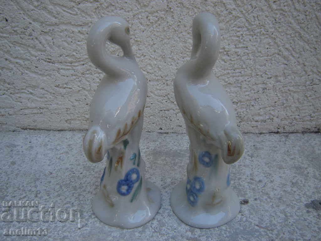 Аукцион ЛОТ СТАРИ РУСКИ ПОРЦЕЛАНОВИ ПТИЦИ ПОРЦЕЛАН СССР