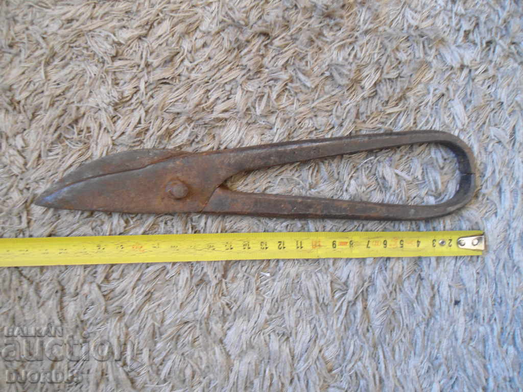 Old sheet metal scissors - 5