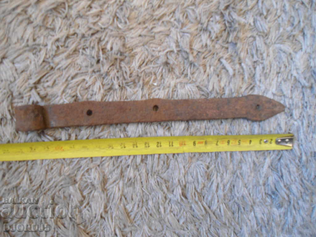 Old wrought iron, hinge - 5 Old wrought iron, hinge - 5