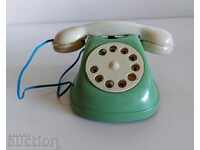 SOC CHILDREN'S PLASTIC TOY HOME PHONE WITH SOCA DISC