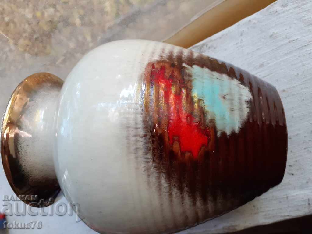 Ваза немска керамика керамика - 6 Ваза немска керамика керамика - 6