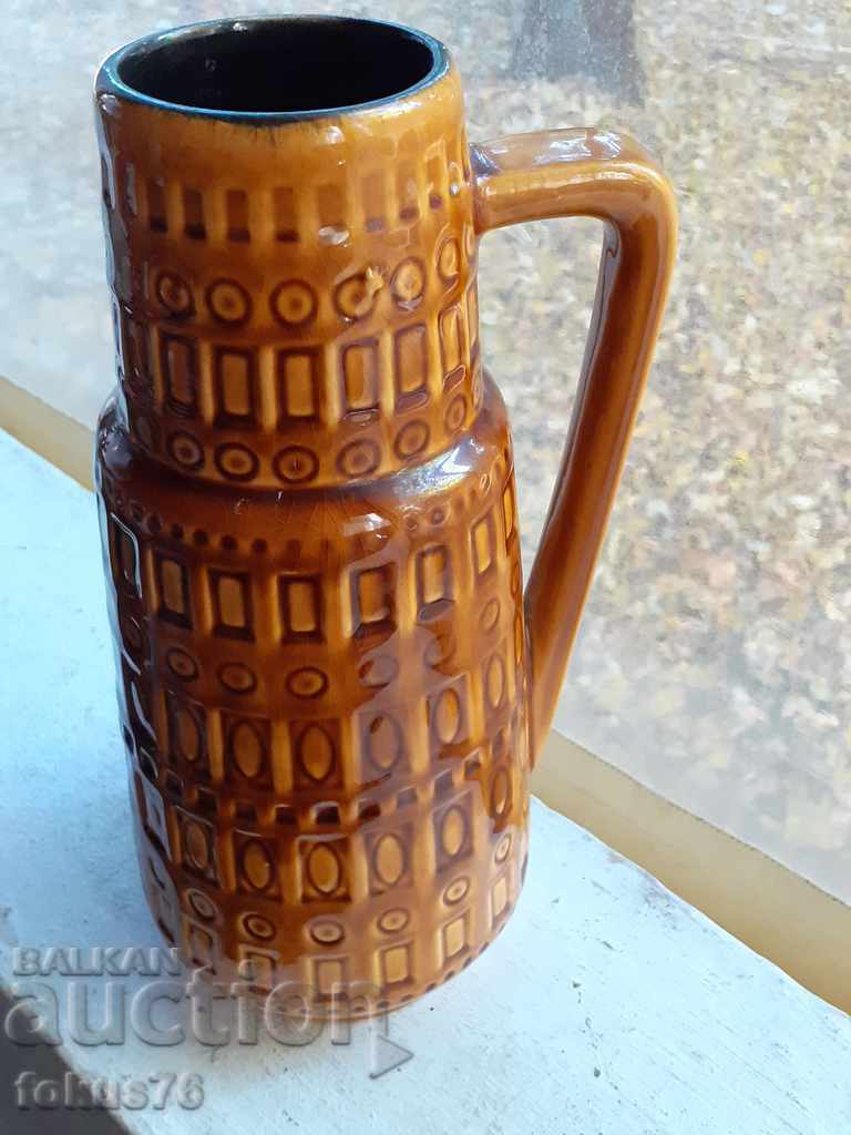 Large jug of German pottery with price 59.00 BGN | € 30.17 Large jug of German pottery with price 59.00 BGN | € 30.17