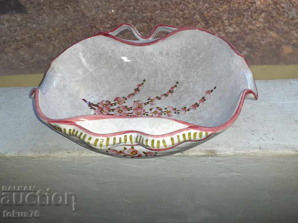 Beautiful plateau of Italian ceramics Dip A Mano - 6 Beautiful plateau of Italian ceramics Dip A Mano - 6