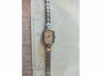 Women's watch "Luch" with a Soviet chain