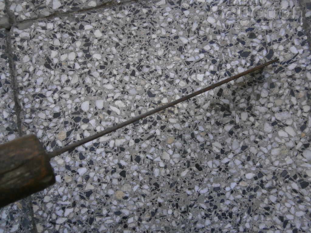 Old forged KNIFE CUTTER blade, wrought iron - 7 Old forged KNIFE CUTTER blade, wrought iron - 7