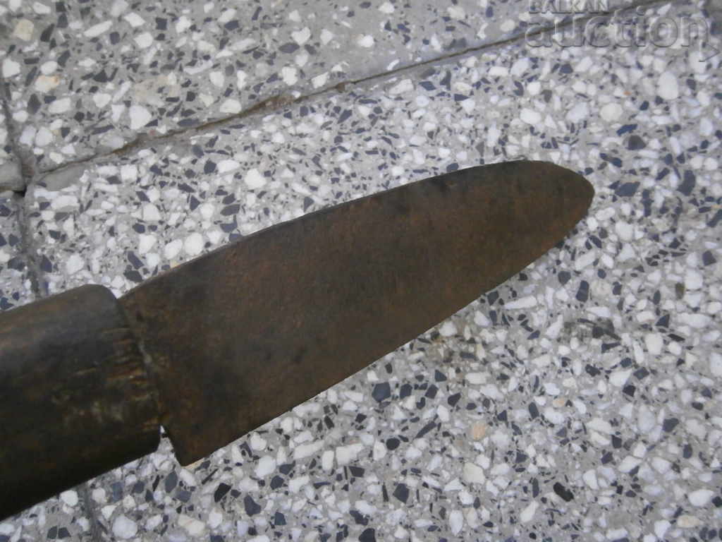 Old forged KNIFE CUTTER blade, wrought iron - 6 Old forged KNIFE CUTTER blade, wrought iron - 6