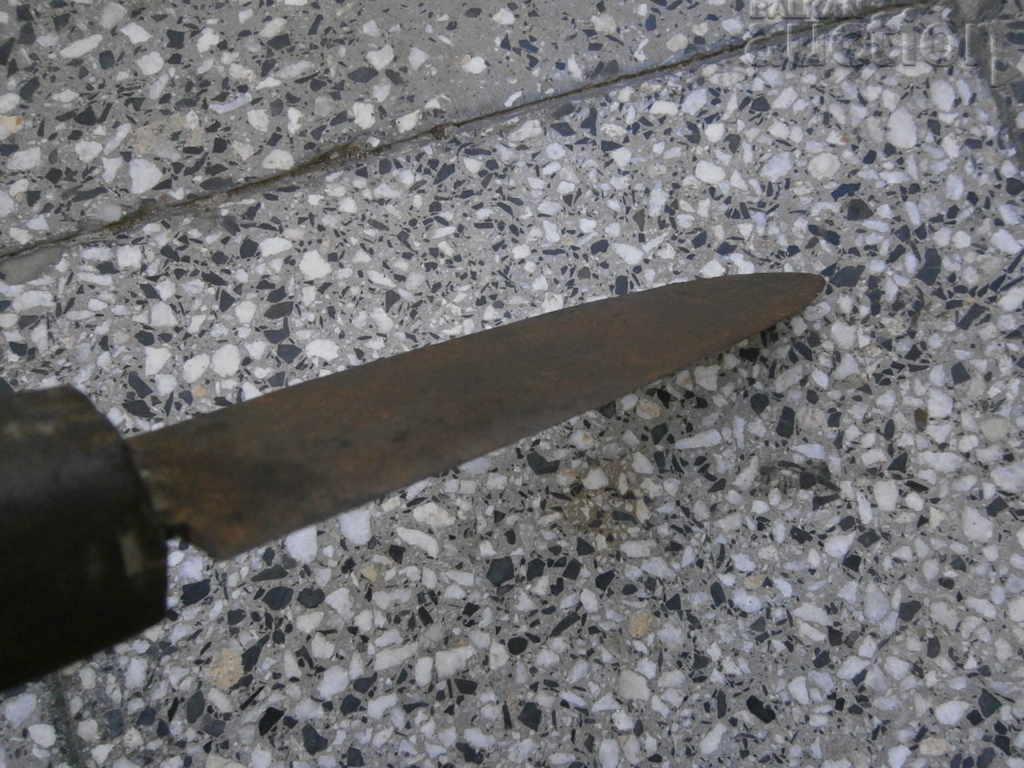 Old forged KNIFE CUTTER blade, wrought iron - 7 Old forged KNIFE CUTTER blade, wrought iron - 7