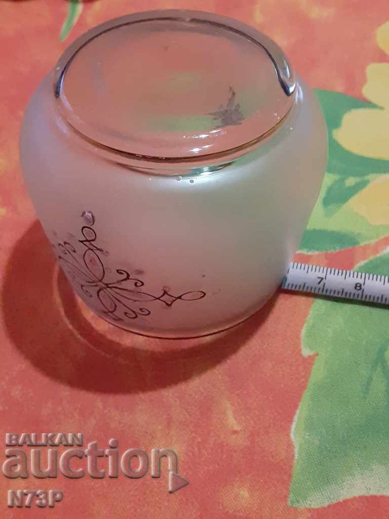 CANDLEHOLDER GLASS. HANDMADE. - 6 CANDLEHOLDER GLASS. HANDMADE. - 6