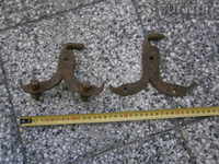 antique wrought iron hinges lock latch lot