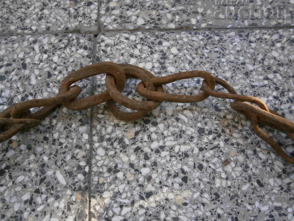 Auction Old hand forged beads, chains, pranks, chains Auction Old hand forged beads, chains, pranks, chains