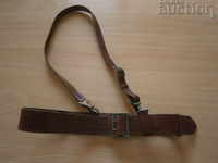 red staff officer's belt with protube