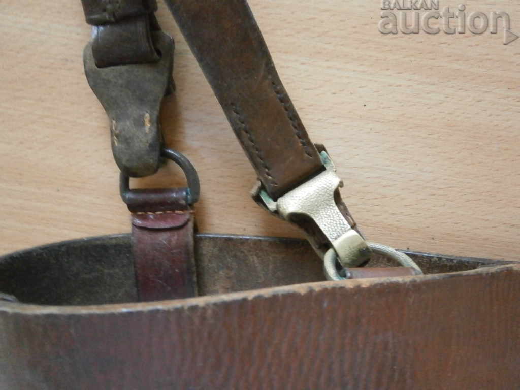officer's belt with protupay kingdom BULGARIA - 5