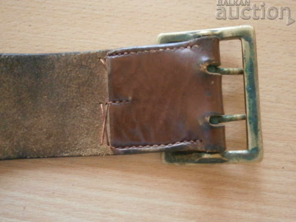 officer's belt with protupay kingdom BULGARIA - 6