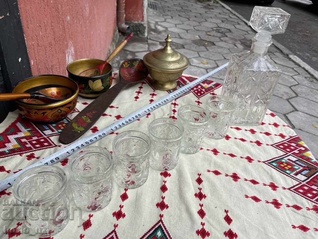 10735. ΠΑΛΑΙΟ SERVICE ΓΑΡΑΦΑ ΚΑΙ ΓΥΑΛΙΑ ΜΑΣΙΦ ΓΥΑΛΙ με τιμή 25.00 BGN | € 12.78 10735. ΠΑΛΑΙΟ SERVICE ΓΑΡΑΦΑ ΚΑΙ ΓΥΑΛΙΑ ΜΑΣΙΦ ΓΥΑΛΙ με τιμή 25.00 BGN | € 12.78