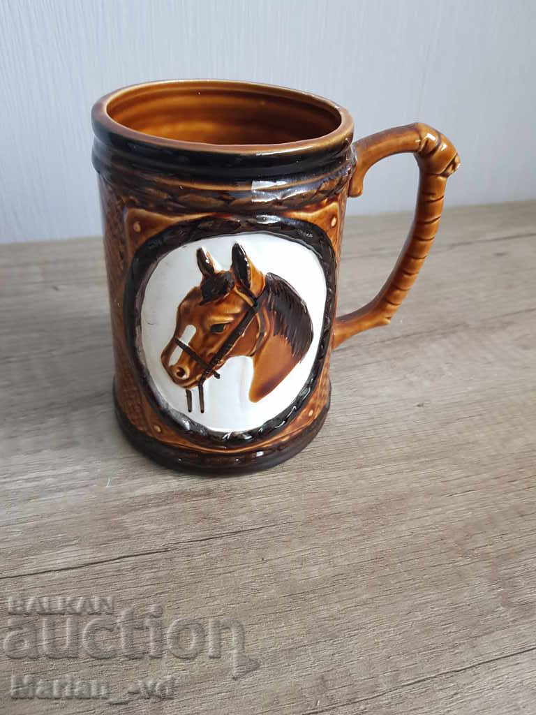 Auction Porcelain mug Auction Porcelain mug