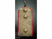 Regatul Bulgariei Ferdinand - epolet premiu cu email