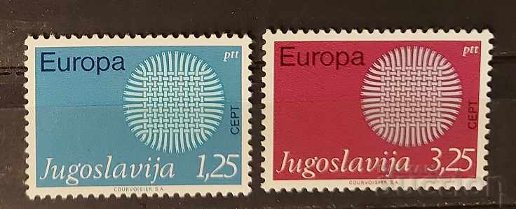 Iugoslavia 1970 Europa CEPT MNH