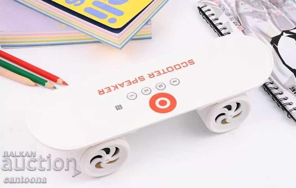 Livrarea Difuzor skateboard coloană Bluetooth Scooter BT03 Livrarea Difuzor skateboard coloană Bluetooth Scooter BT03
