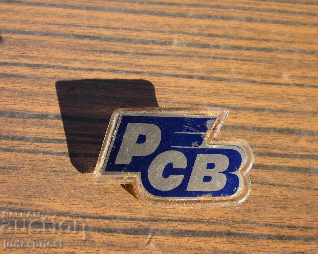 Bulgarian badge sign RSV restaurant and sleeping cars at BDZ with price 10.00 BGN | € 5.11 Bulgarian badge sign RSV restaurant and sleeping cars at BDZ with price 10.00 BGN | € 5.11