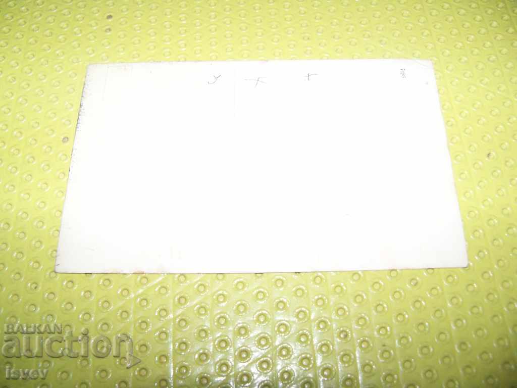 Very beautiful old postcard-photo on a unique winter theme - 6