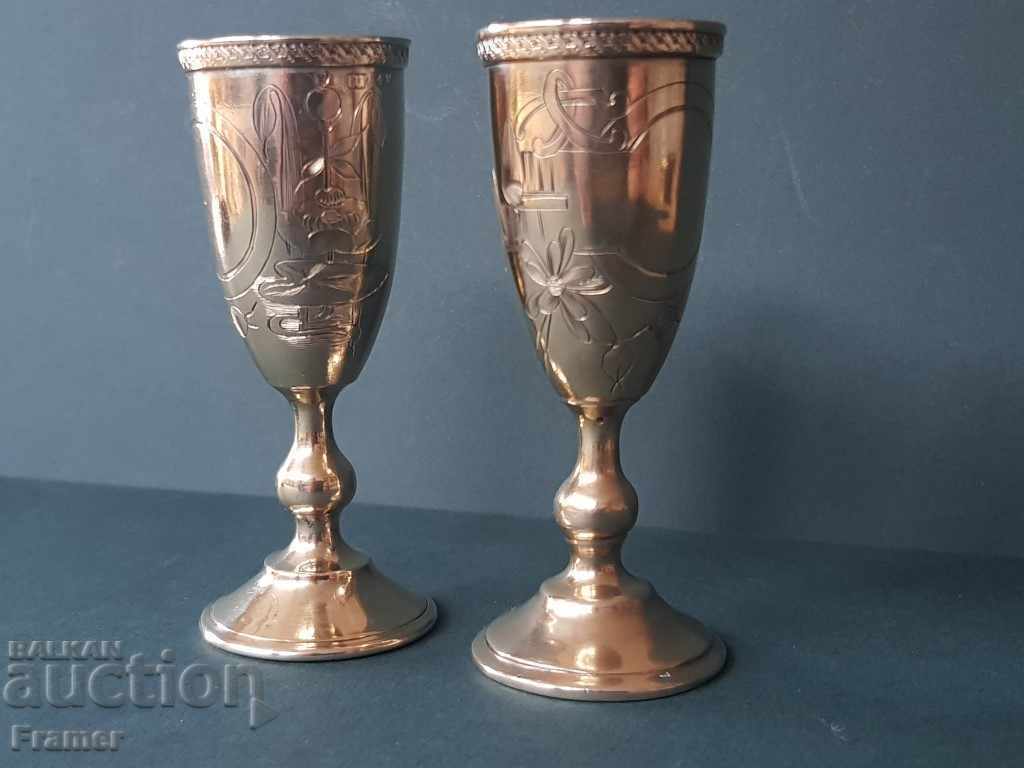 Auction CHIFT Russian Moscow 19th century silver cups 84 with GOLD PLATING cup Auction CHIFT Russian Moscow 19th century silver cups 84 with GOLD PLATING cup