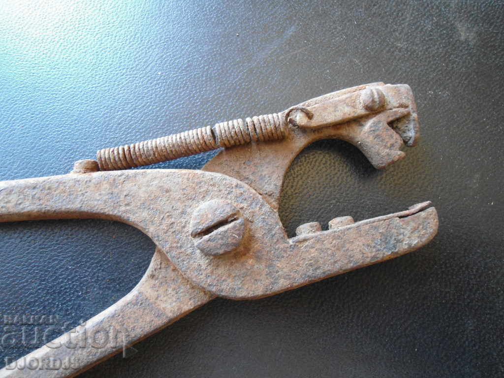 Auction Old specialized pliers Auction Old specialized pliers