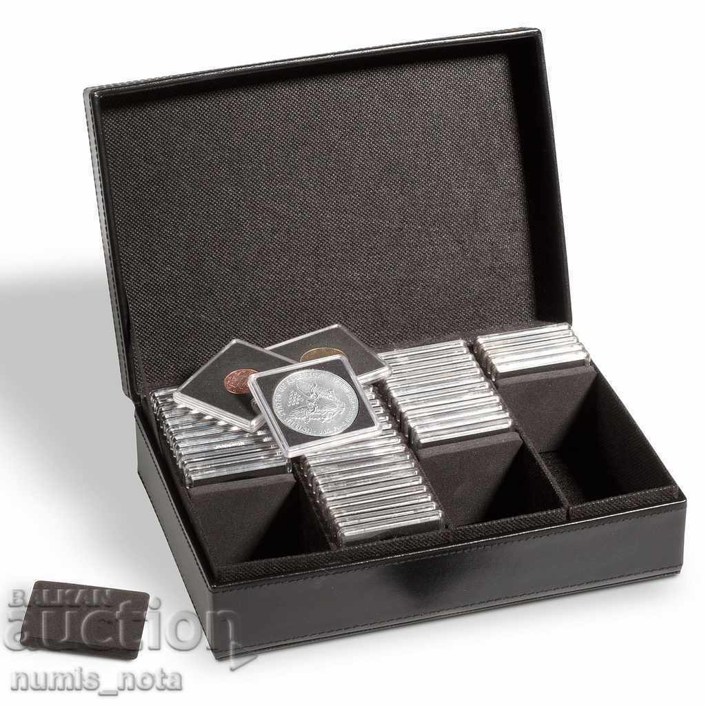 Storage box for 100 coins in QUADRUM capsules