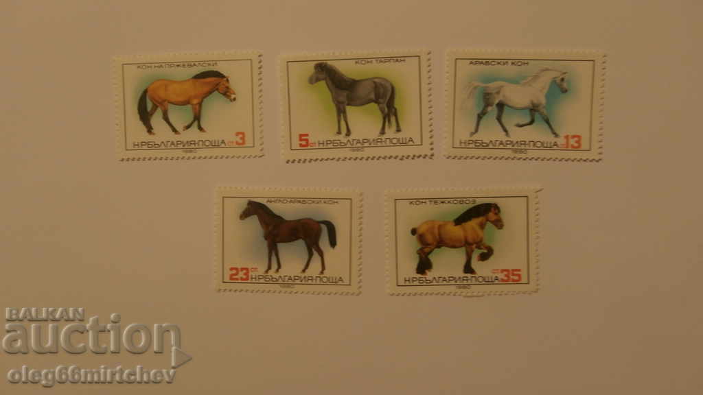 Βουλγαρία 1980 HORSE BK№3006 / 10 clean