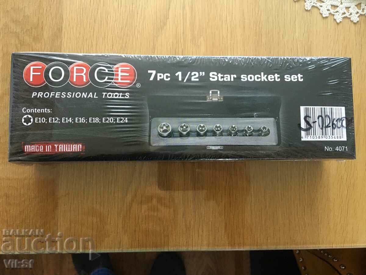 Set of Jewish star inserts from E10 to E24 1/2 7 parts with price 45.50 BGN | € 23.26 Set of Jewish star inserts from E10 to E24 1/2 7 parts with price 45.50 BGN | € 23.26