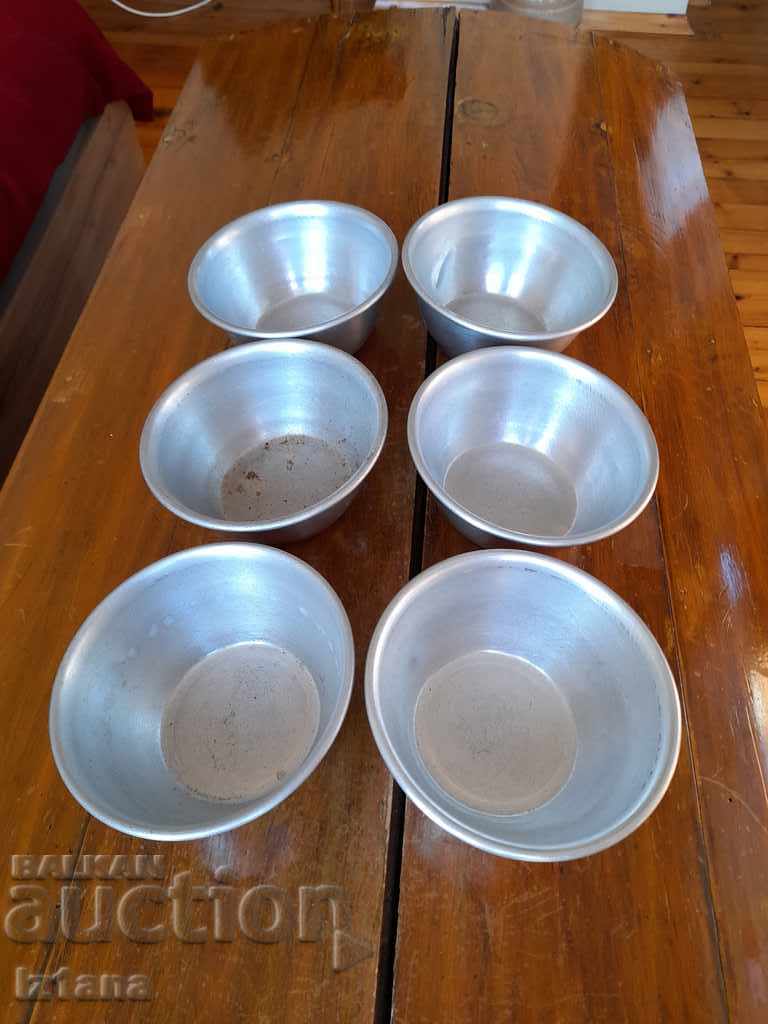 Old aluminum bowl, bowls, bowls with price 40.00 BGN | € 20.45 Old aluminum bowl, bowls, bowls with price 40.00 BGN | € 20.45
