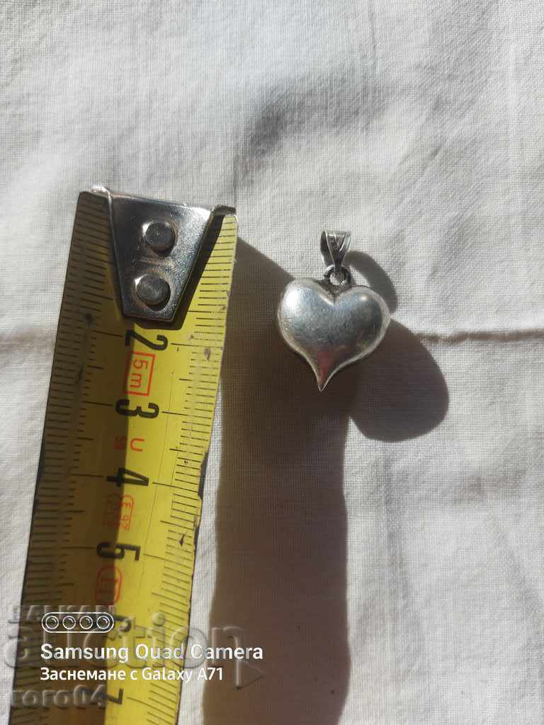 Delivery of SILVER HEART - 925 Delivery of SILVER HEART - 925