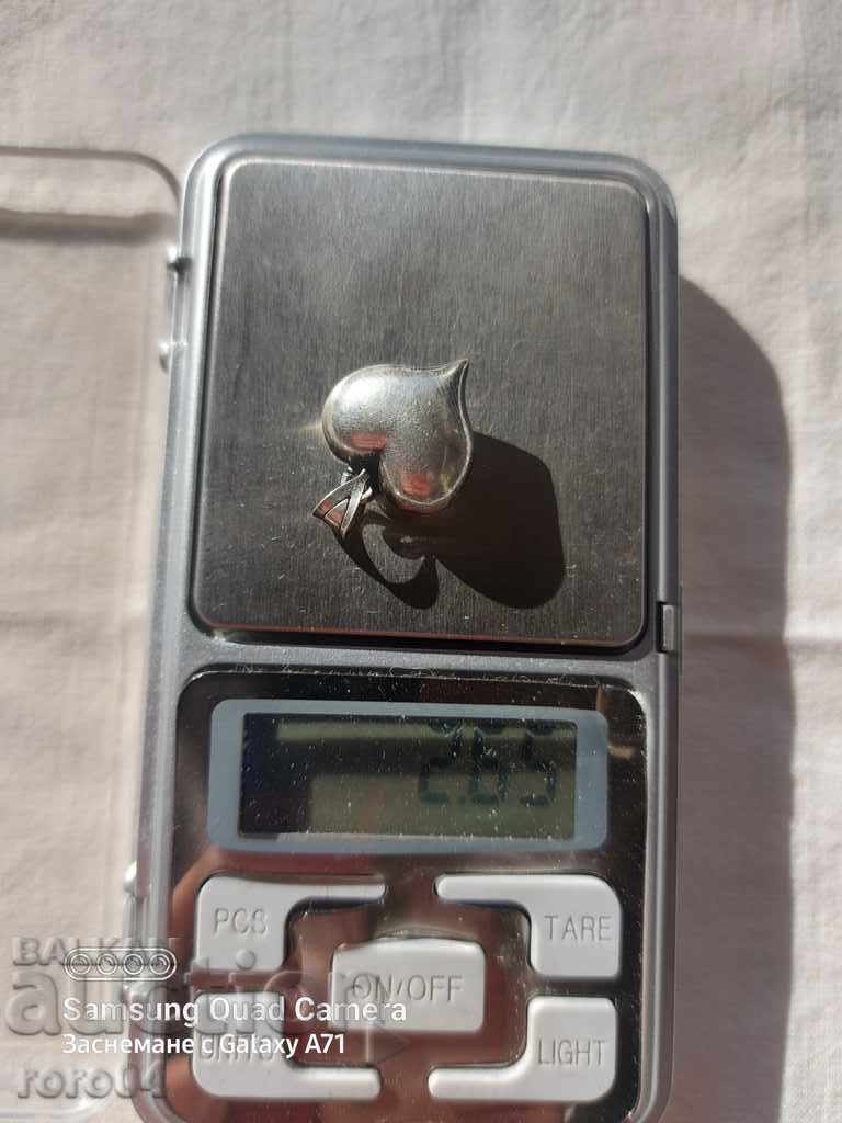 SILVER HEART - 925 - 6 SILVER HEART - 925 - 6