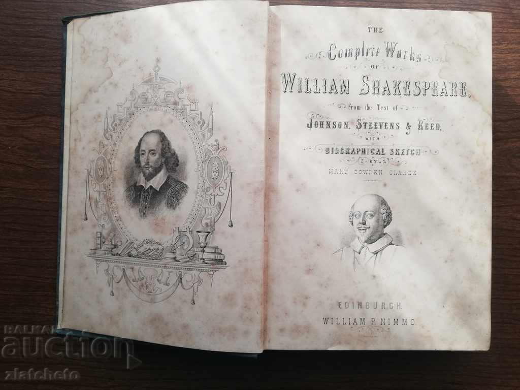 The complete works of William Shakespeare 1868