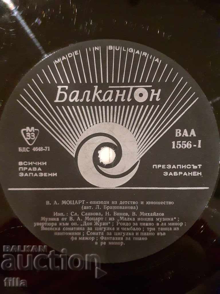 Plate, W. A. Mozart, VAA 1556 with price 7.90 BGN | € 4.04 Plate, W. A. Mozart, VAA 1556 with price 7.90 BGN | € 4.04