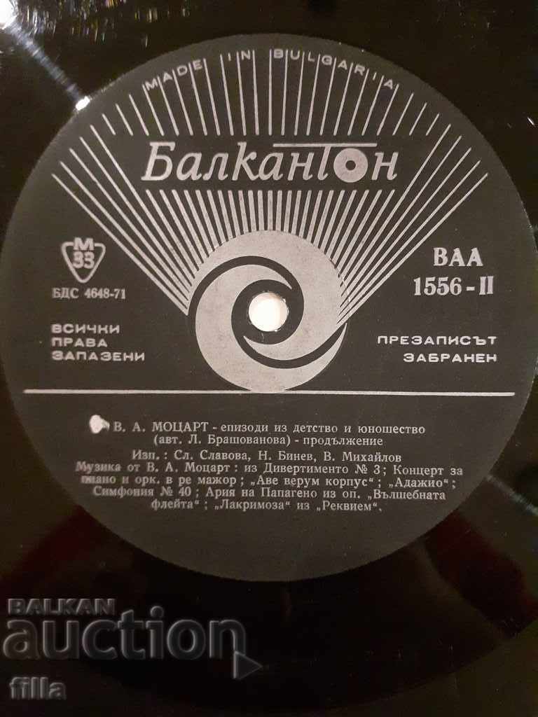 Delivery of Plate, W. A. Mozart, VAA 1556 Delivery of Plate, W. A. Mozart, VAA 1556